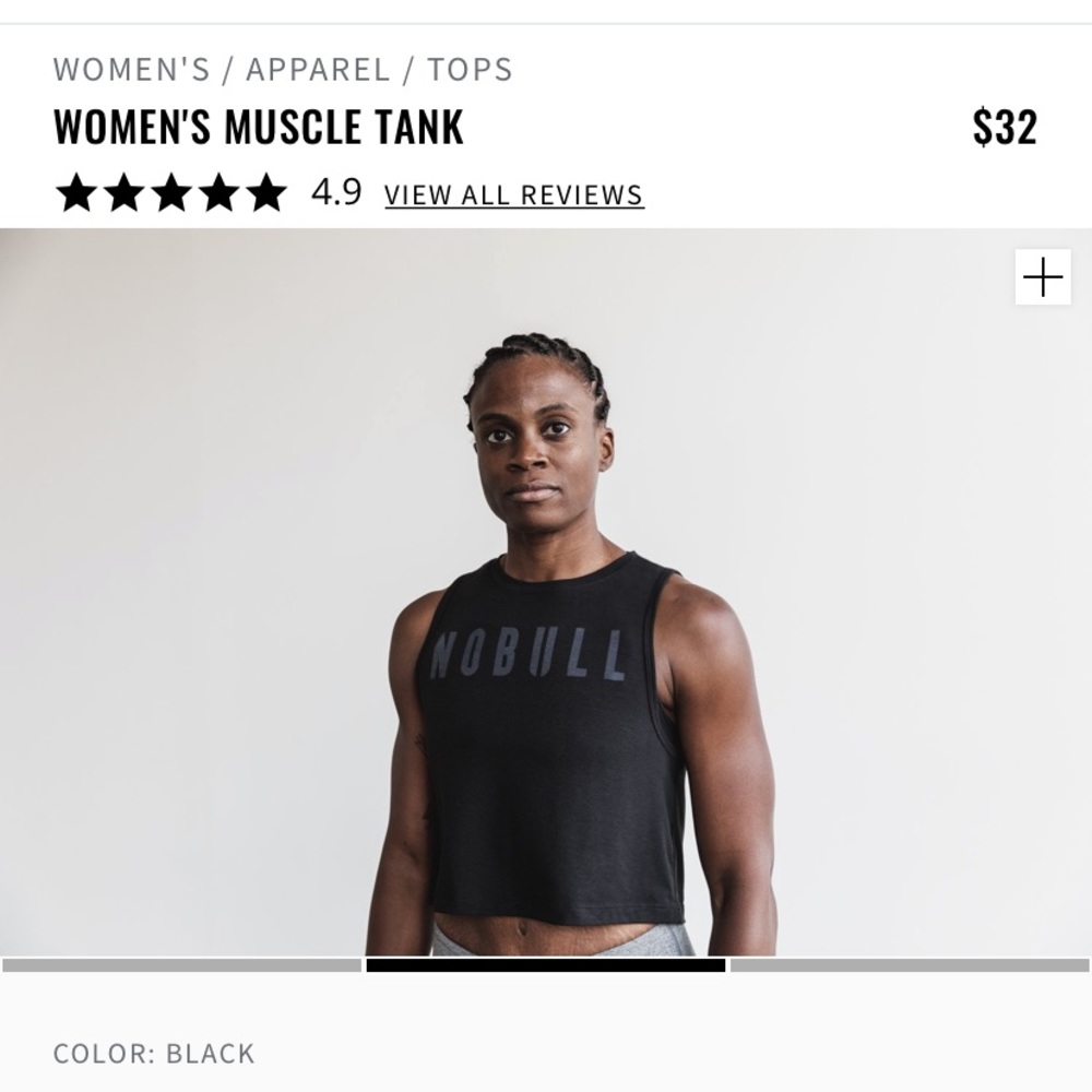 NoBull women’s muscle tank